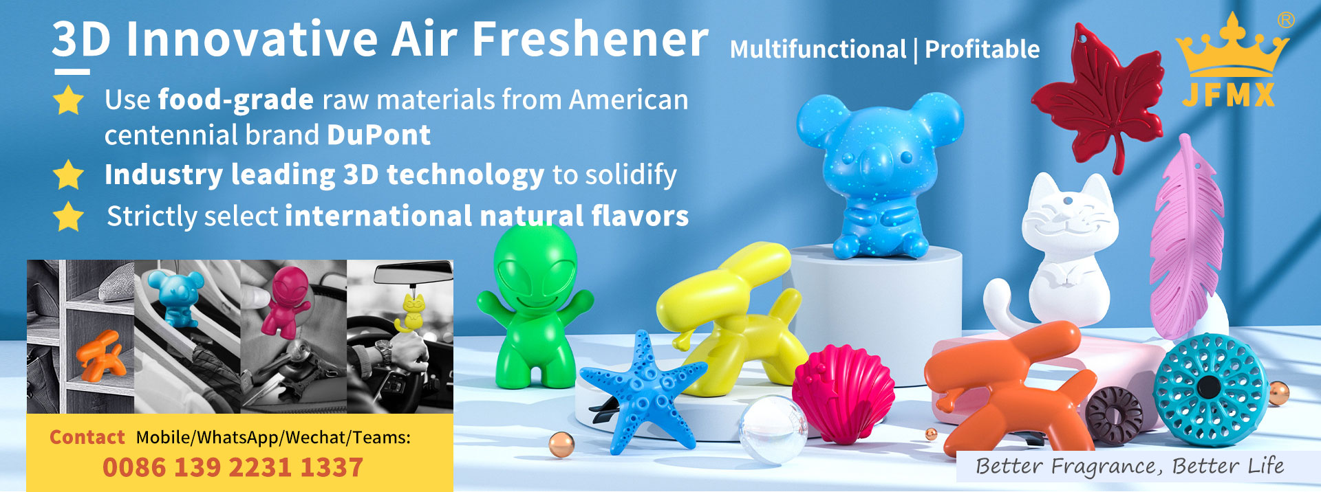 Air freshener production